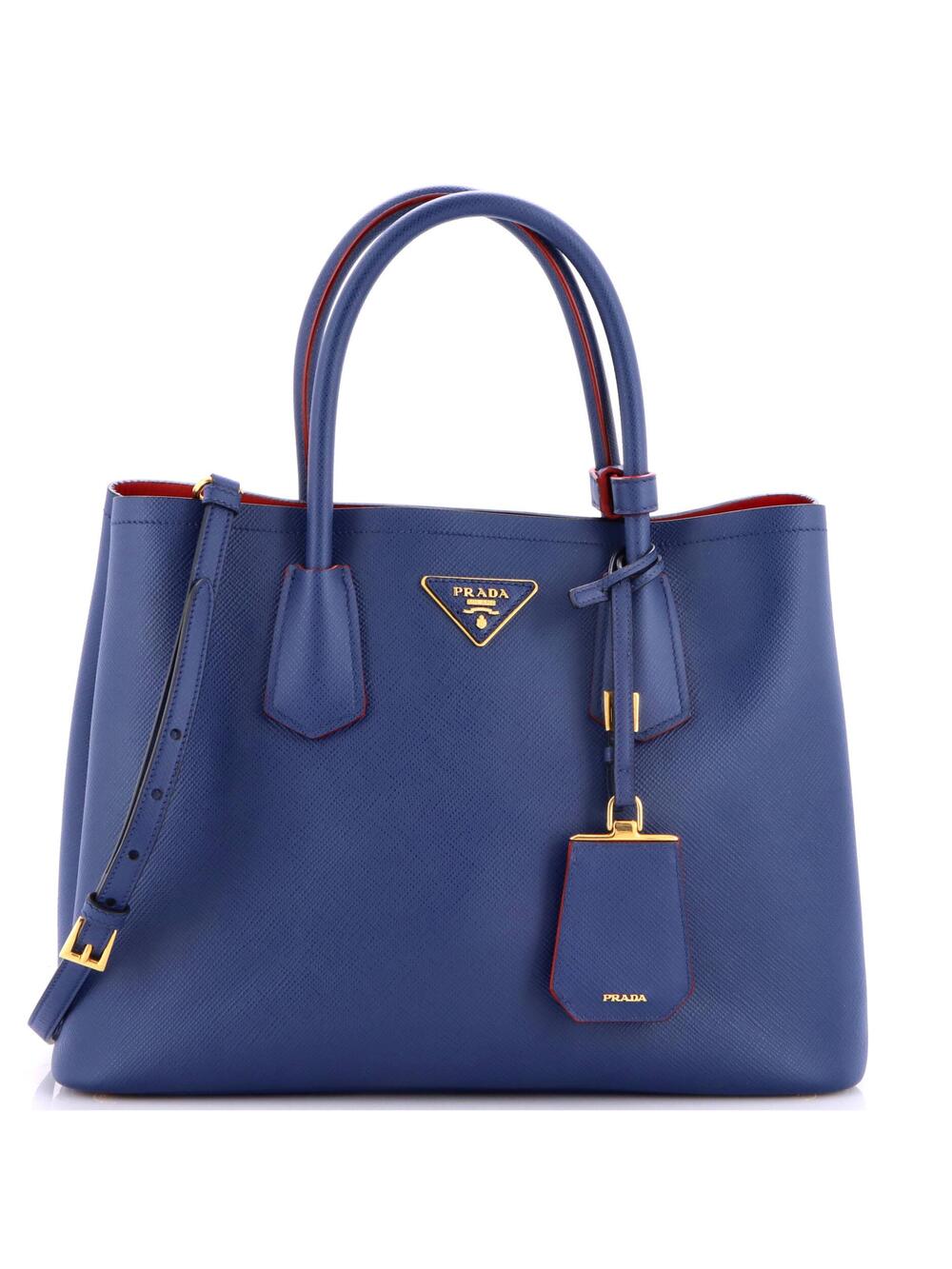 Prada Cuir Double Tote Saffiano Leather #340830P17B